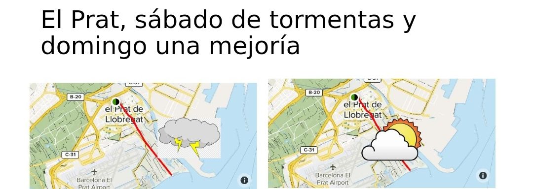 Sábado de tormentas
