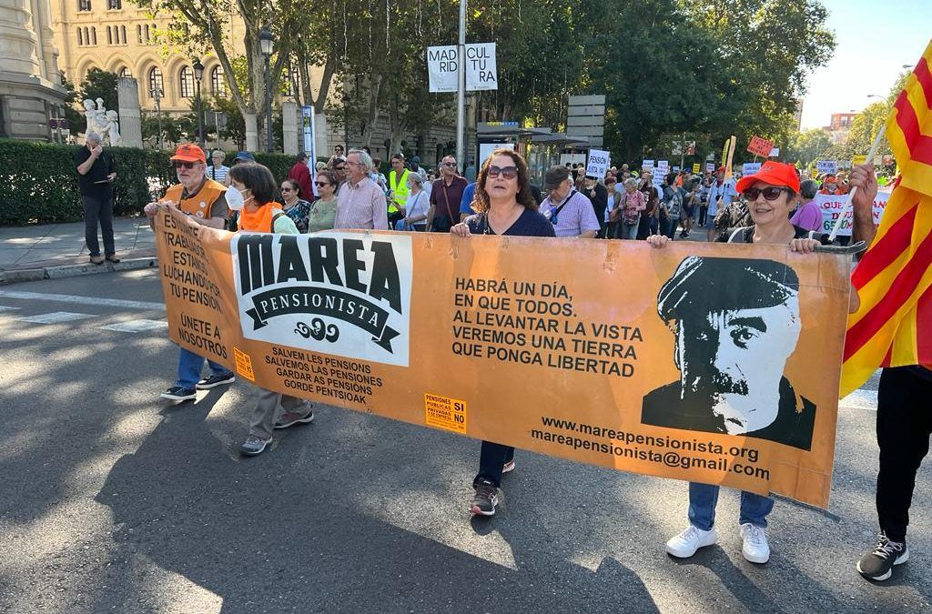 La protesta se traslada a Madrid