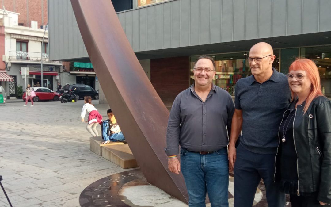 Raúl Romeva visita El Prat