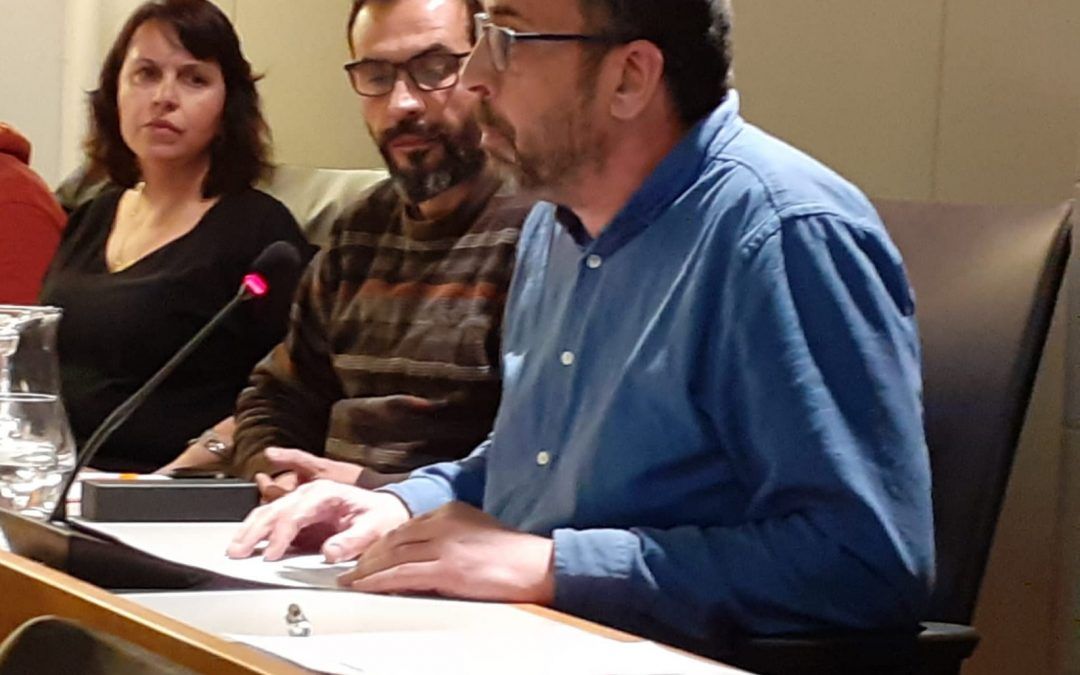 Ruiz (CS): “Lamentamos que el pleno de El Prat quiera eliminar el aparcamiento de Cal Gana”