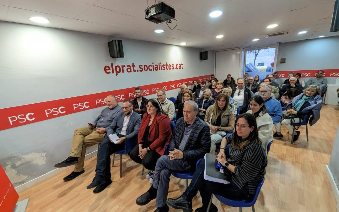 El PSC primer partit del Prat a presentar les llistes electorals