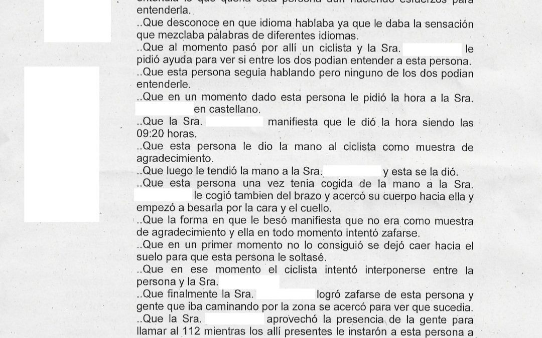 Denuncian una agresión sexual en el Parque del Río