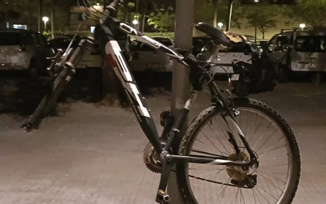 Las bicicletas son para….Los árboles