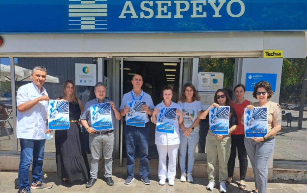Protestas de los trabajadores de Asepeyo del Prat