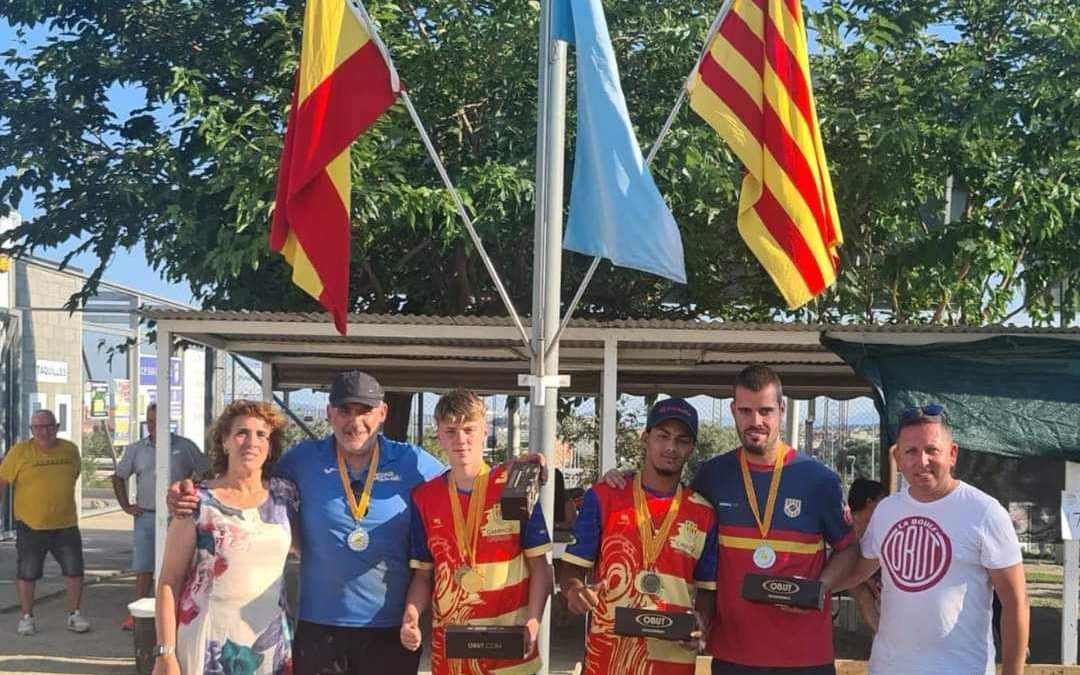 Inesperado final en un campeonato de petanca