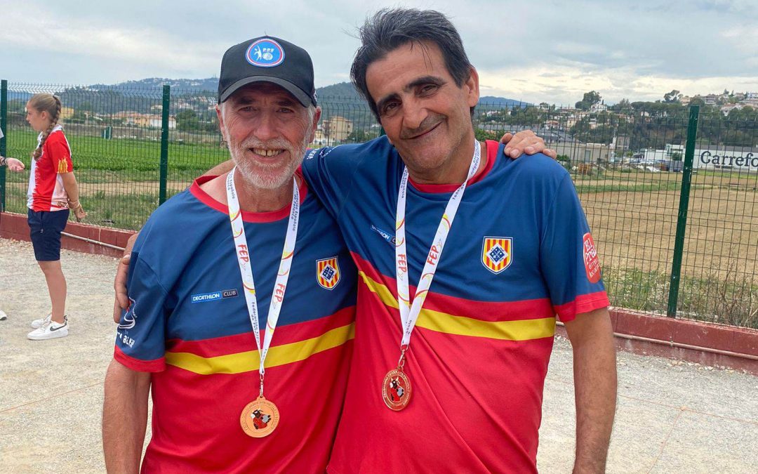 Tercer puesto  para la petanca pratense.