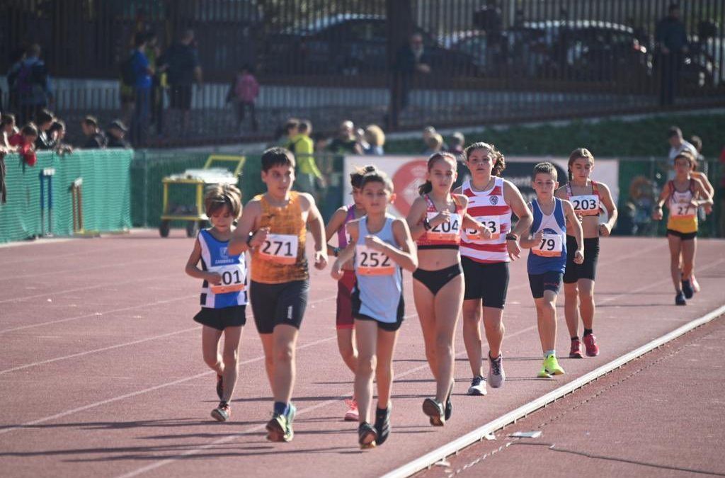 La primera jornada del campionat de Catalunya d’atletisme de promoció es disputa al Prat