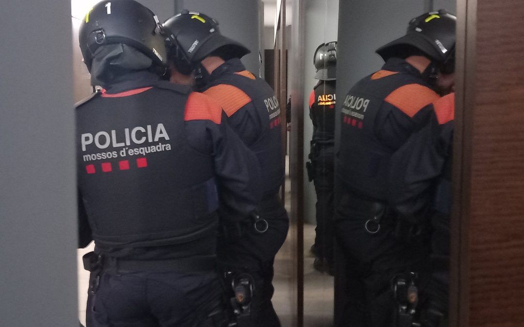 Operació policial contra els neo-nazi.