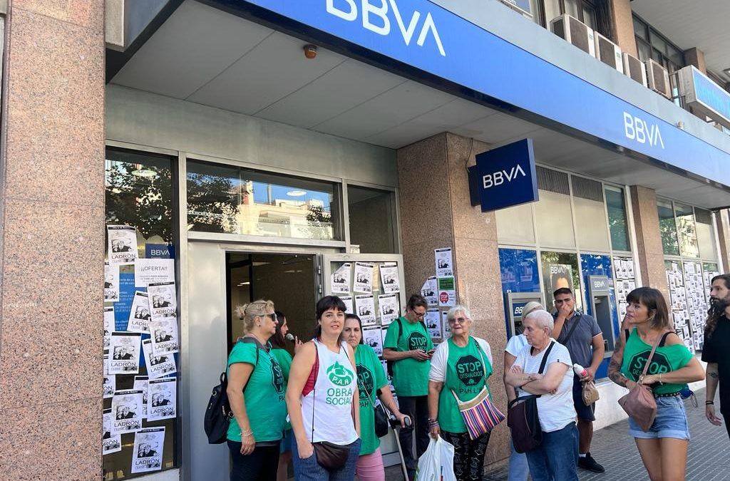 Concentración de la PAH ante el BBVA