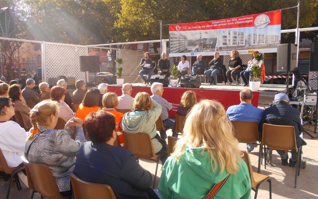 La Cooperativa Obrera de viviendas celebró su 60 aniversario.