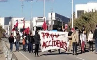Protestas por el acceso al polígono pratense