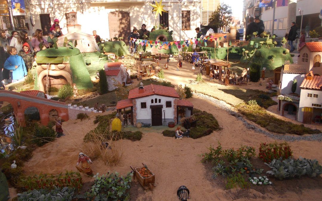 Inaugurado el pesebre de la Gent Gran. Las fotos