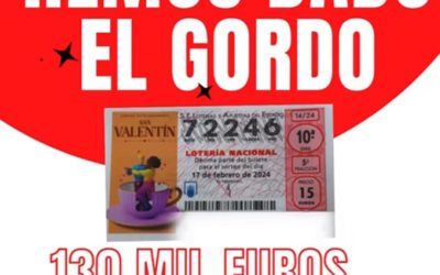 El sorteo extraordinario de San Valentín deja 1.300.000 euros en El Prat