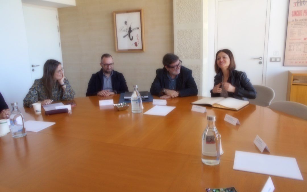 La Ministra de Juventud e infancia visitó El Prat