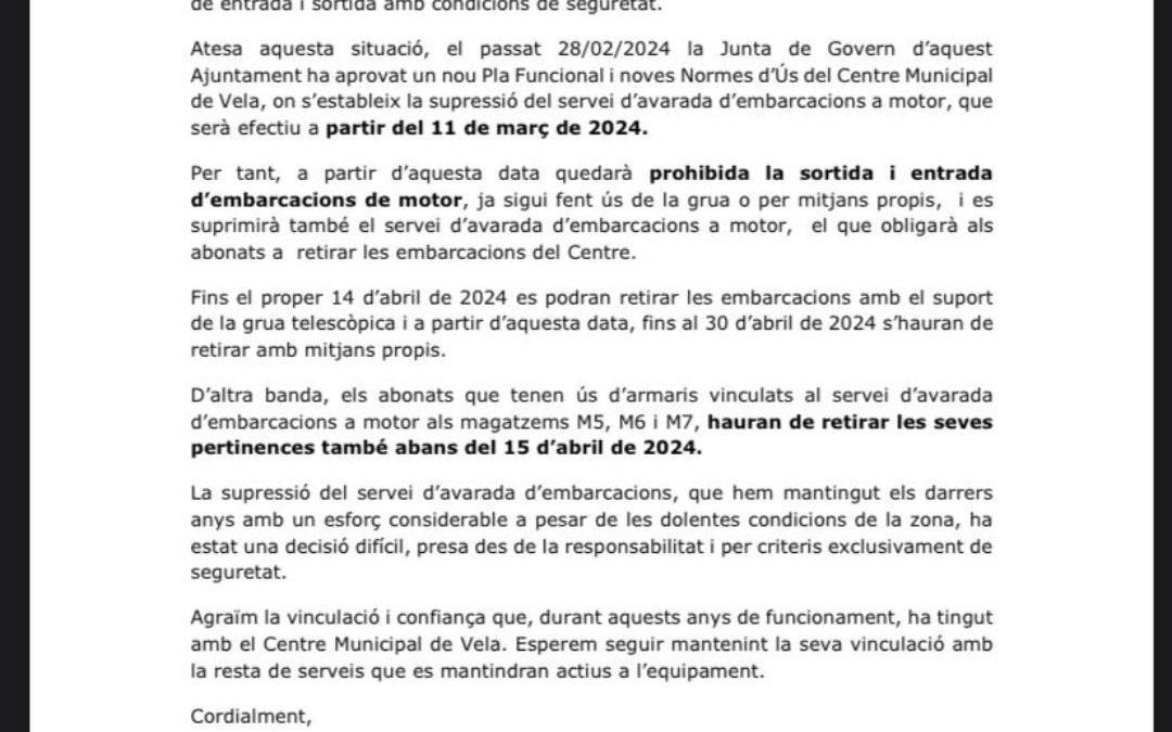 Después de mas 30 años el Ayuntamiento nos echa a la calle