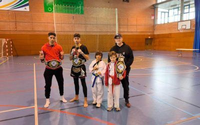 Seis nuevas medallas para las artes marciales pratenses.