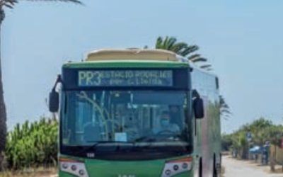 Comienza el servicio del PR3 a la playa del Prat