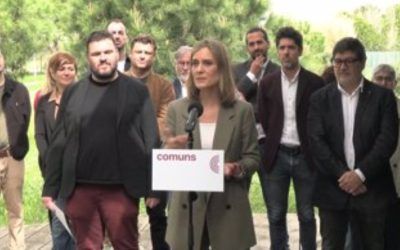 Catalunya en Comú presenta su candidatura en El Prat