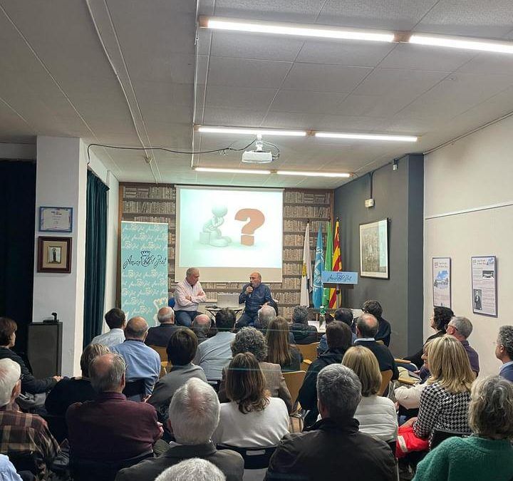 Parlem de l’aigua , xerrada organitzada per Amics del Prat