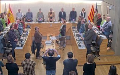 El ple municipal condemna el triple assassinat del passat 9 d’abril