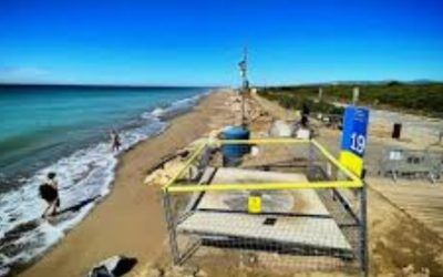 Prohibida la circulación y estacionamiento en el paseo del litoral de la playa