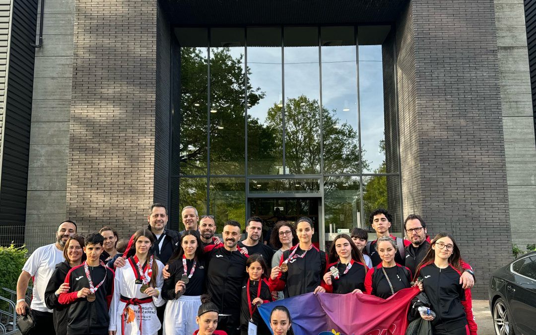 El Taekwondo pratense triunfa en Bélgica