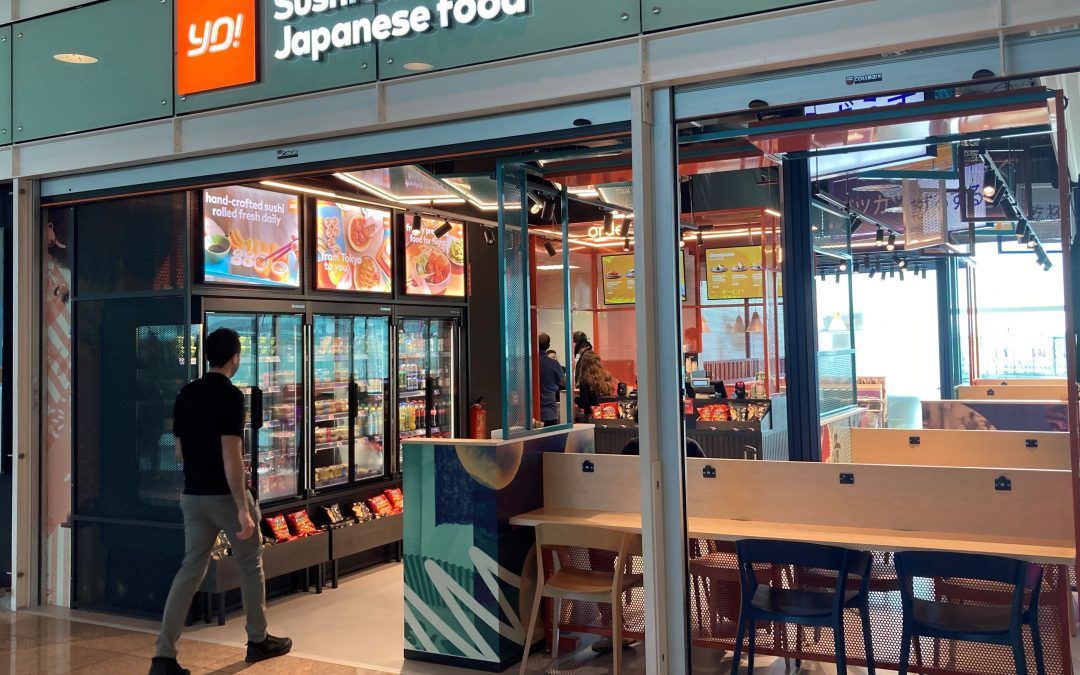 L’Aeroport del Prat obre el seu primer restaurant de sushi