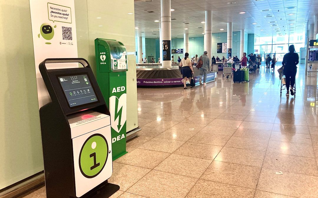 L’Aeroport del Prat incorpora assistents virtuals als punts d’informació
