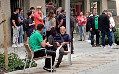 Suspendido un deshaucio en la Avenida del Canal