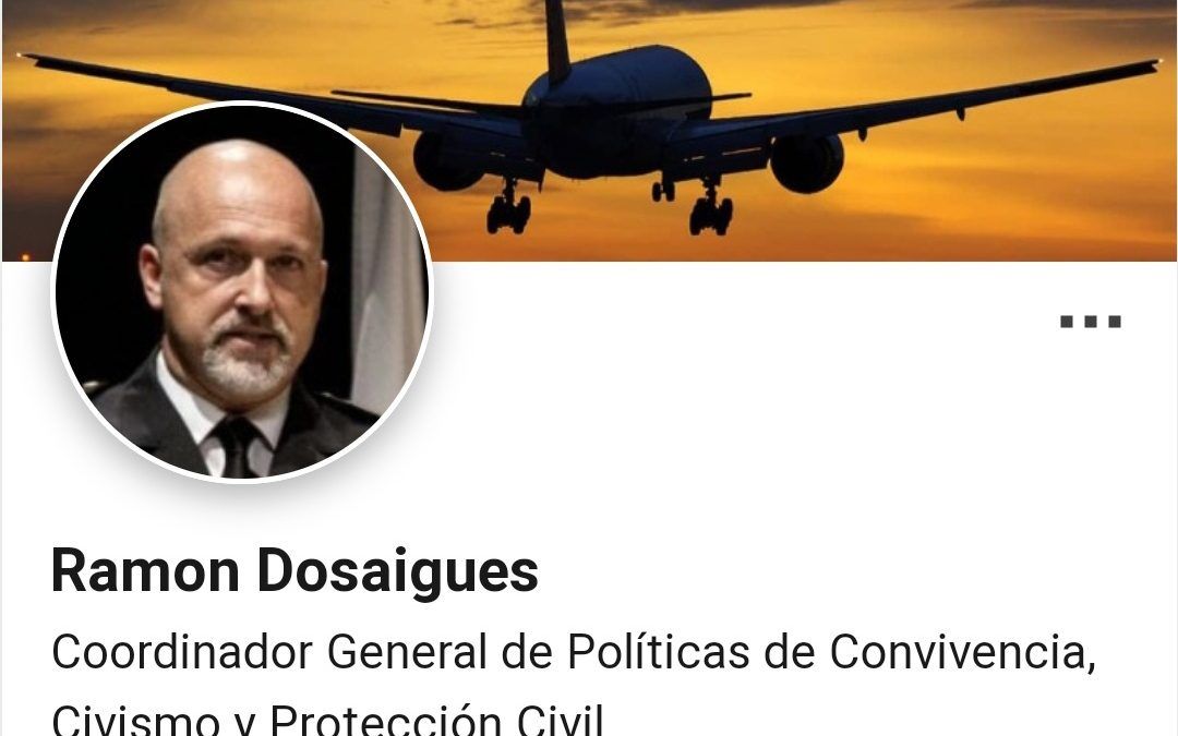 Ramón Dosaigües será el responsable de la protección civil del Prat