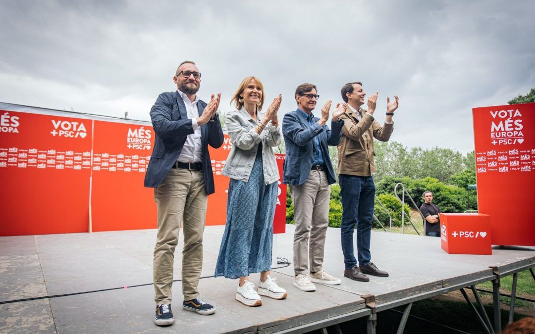 El Parc Nou acogió el acto central de Campaña del PSC del Baix