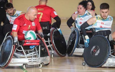 El pratense Javier Quilez campeón nacional de la Liga de rugby sobre ruedas
