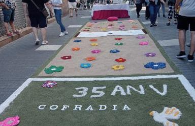 Les catifes de flors tornen pel Corpus Christi