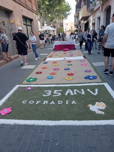 Les catifes de flors tornen pel Corpus Christi