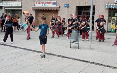 La flama del canigó llegó al Prat