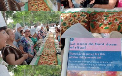 Cinco metros de coca por Sant Joan