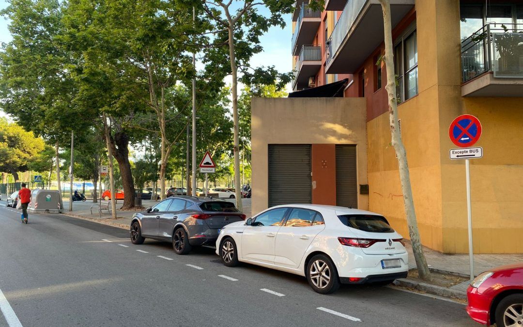 Parada sin plataforma
