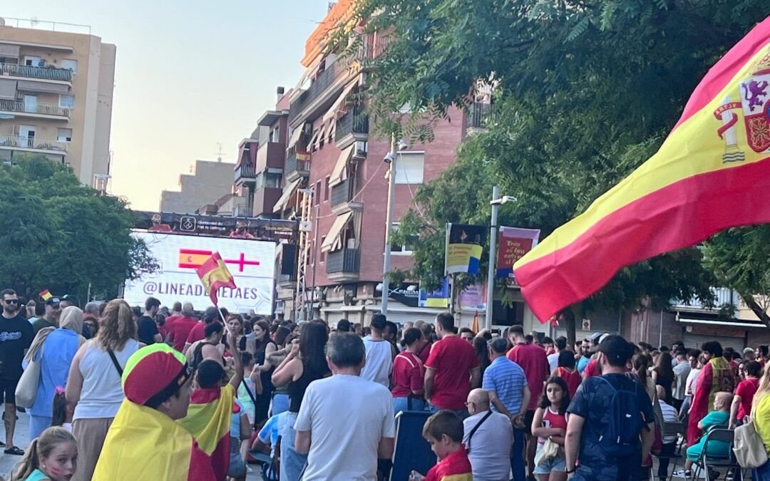 La Gran Fiesta del Fútbol en el Prat: España Campeona de la Eurocopa