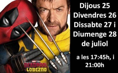 Qué fan al Capri? Deadpool i Lobezno arriben a la gran pantalla!