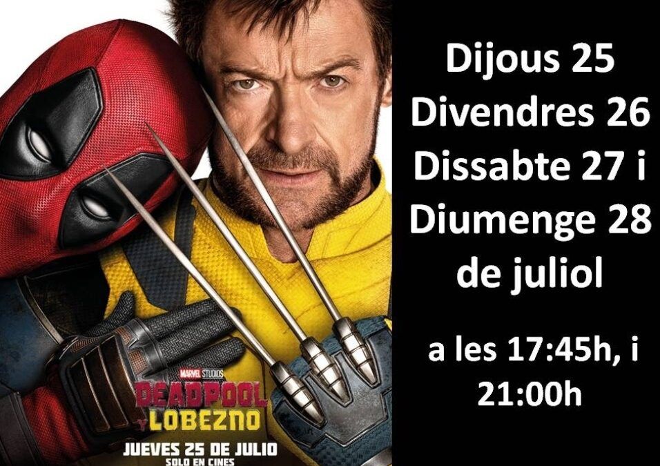 Qué fan al Capri? Deadpool i Lobezno arriben a la gran pantalla!