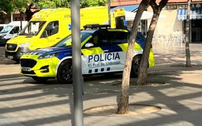 Mujer sufre accidente en la Avenida Pompeu Fabra
