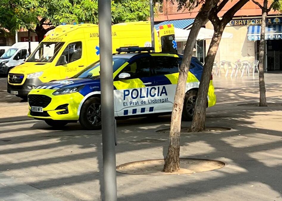 Mujer sufre accidente en la Avenida Pompeu Fabra