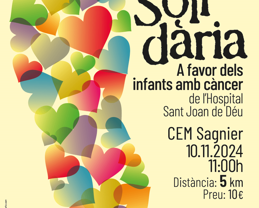 El Prat celebra la 6a Cursa Solidària per la investigació del càncer infantil