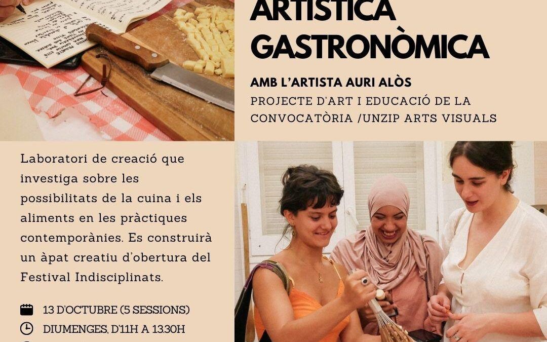 Comença el Laboratori d’Experimentació Artística-Gastronòmica al Centre Cívic Sant Jordi-Ribera Baixa