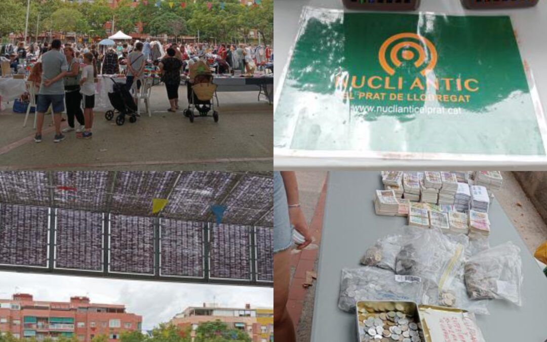El Mercat d’Intercanvi i Segona Mà del Prat de Llobregat es reactiva després de l’estiu