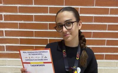 Alicia Calvo aconsegueix el bronze al Campionat d’Espanya Cadet de Taekwondo