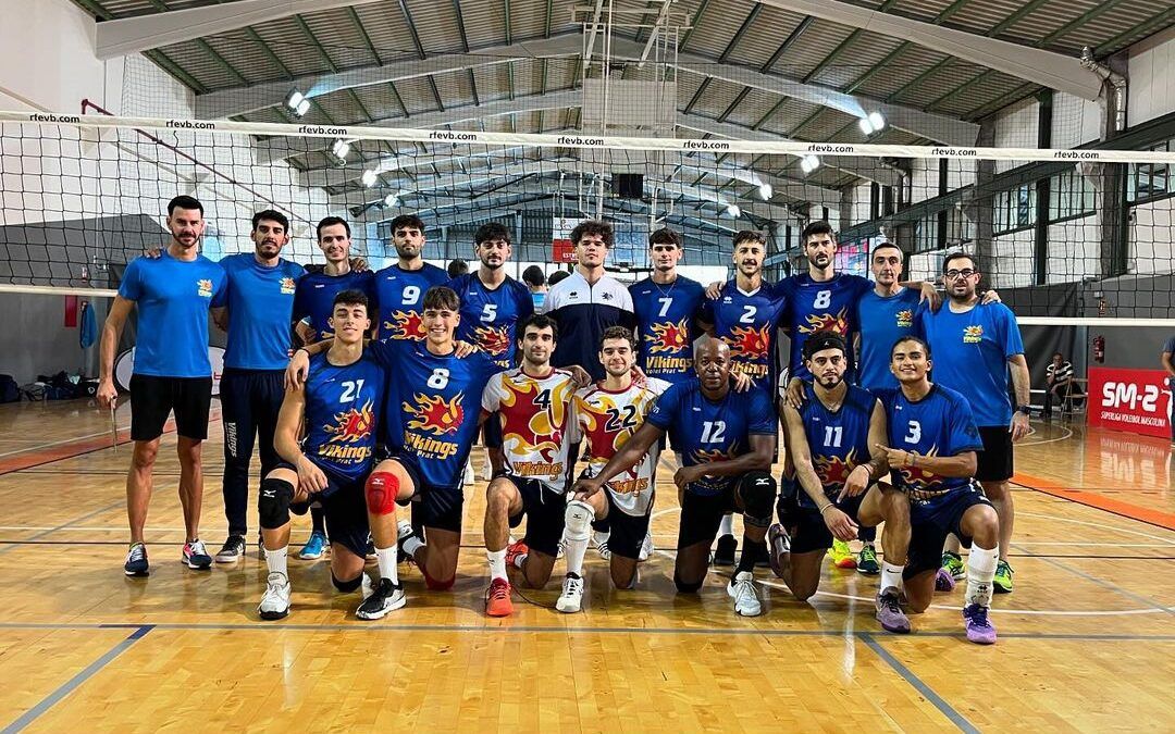 El Víkings Vòlei Prat es prepara per a la Fase Final de la Lliga Catalana