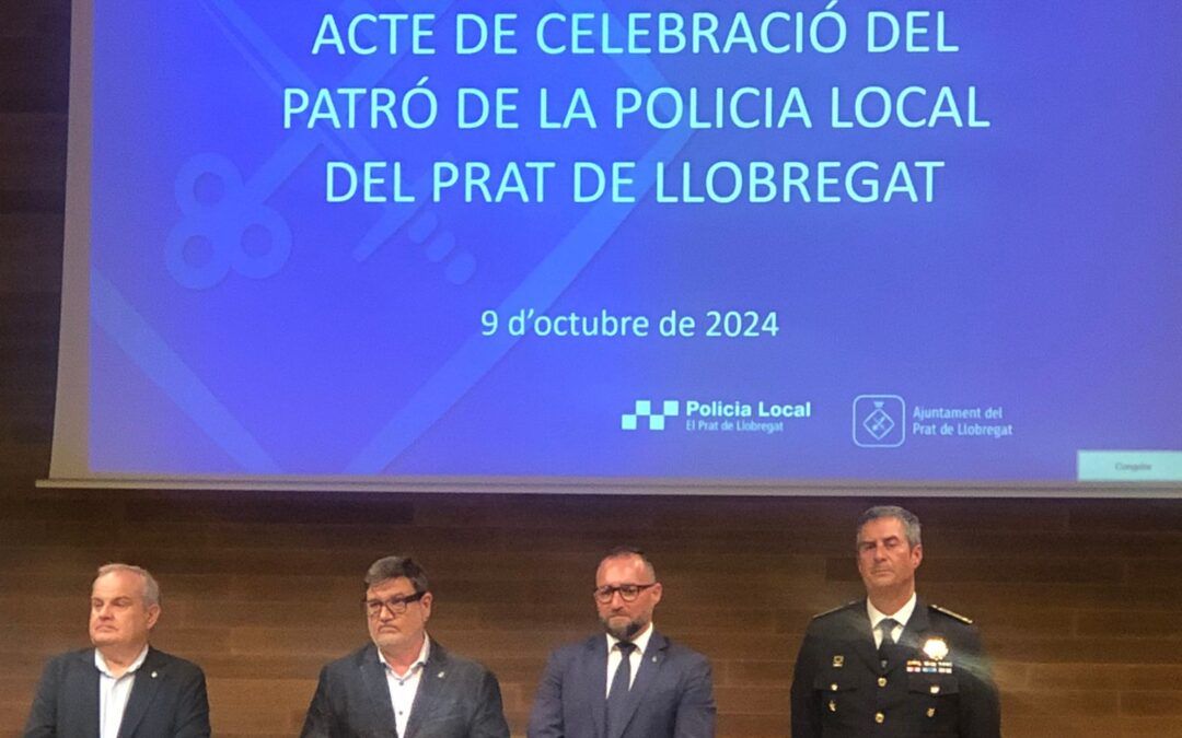 El Prat celebra el Dia del Patró de la Policia Local