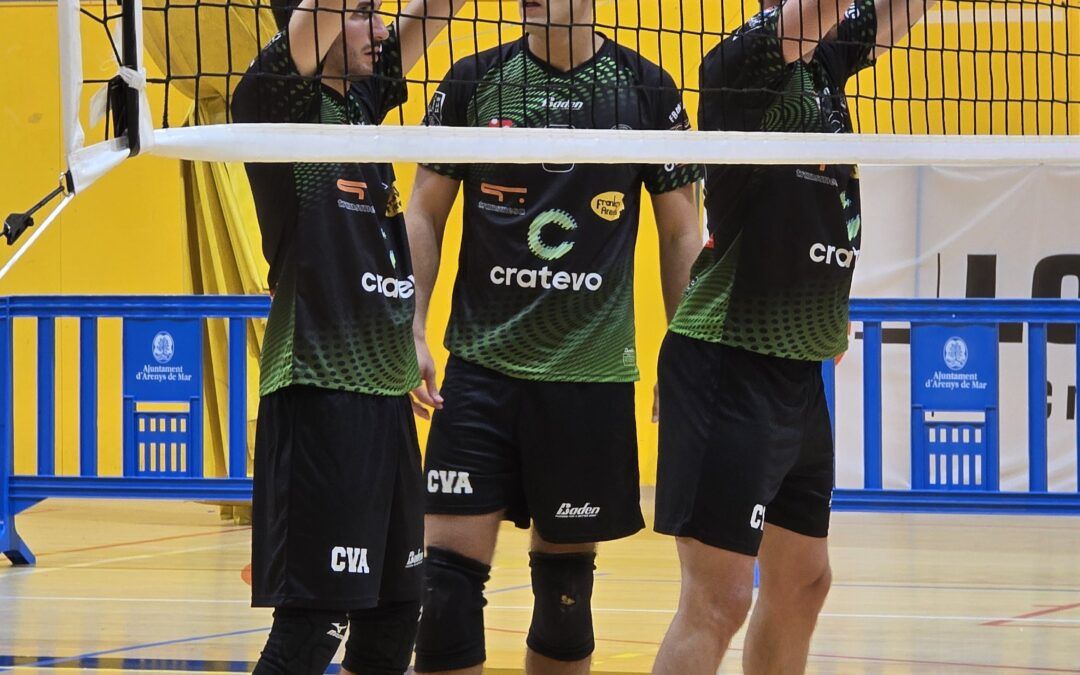 Derrota ajustada del Vikings Voleiprat davant l’Arenys