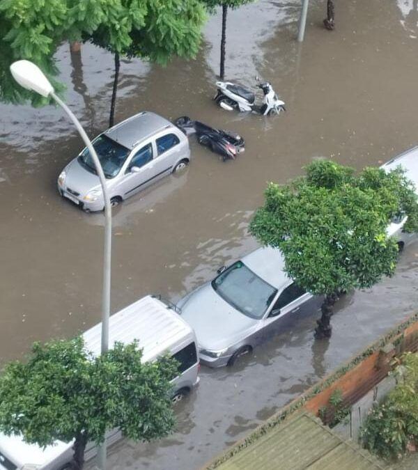 Temporal de pluges afecta El Prat de Llobregat: Inundacions i emergències col·lapsen la ciutat